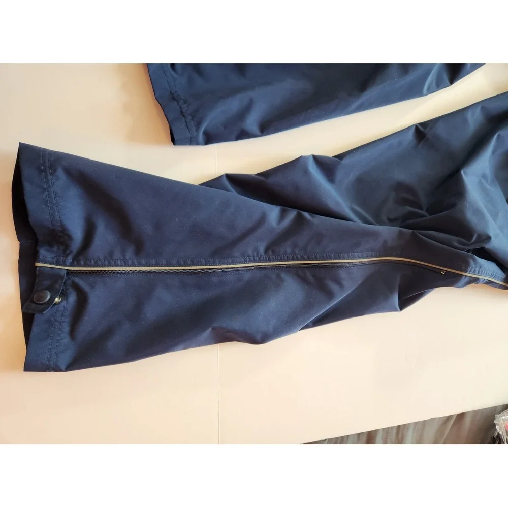 Vintage‎ Nike Golf Windbreaker Pants Mens XXL Black Waterproof Zip Leg